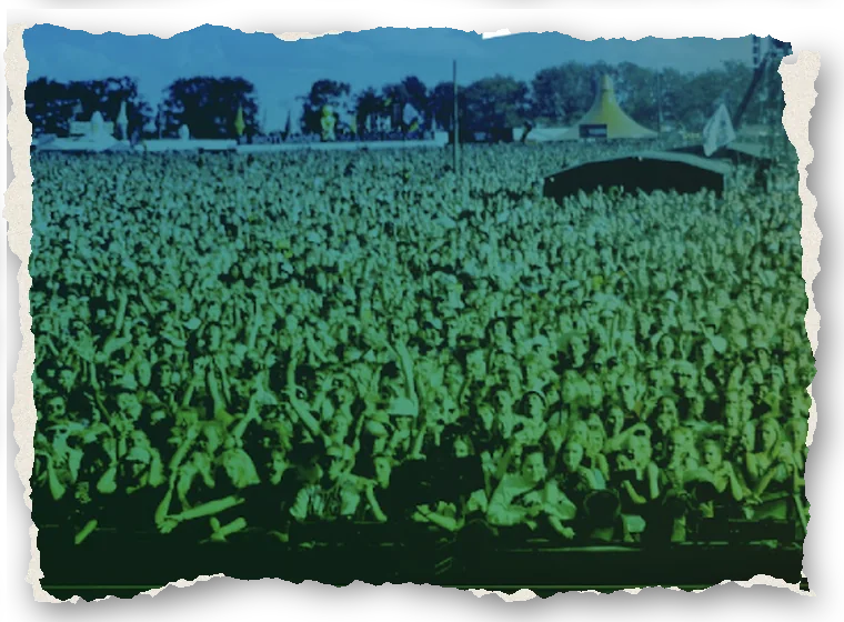 The JammJam crowd at Roskilde Festival 2023